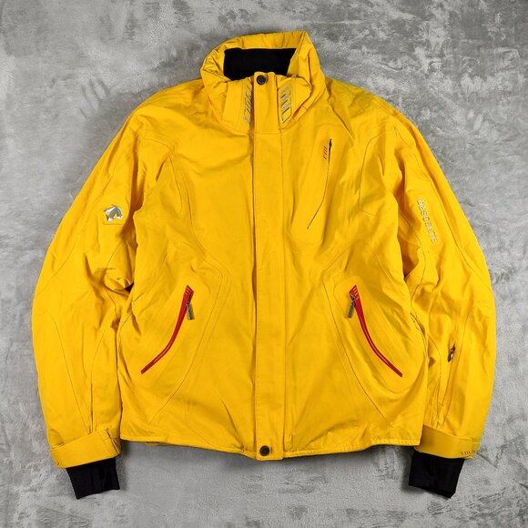 Descente Spain WC D2-8618 Exclusive model yellow gorpcore ski jacket mens XL